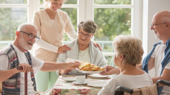 A nursing home, like Hooverwood Living, which benefited from the digital marketing services of Seniors Guide and Ross Media Solutions